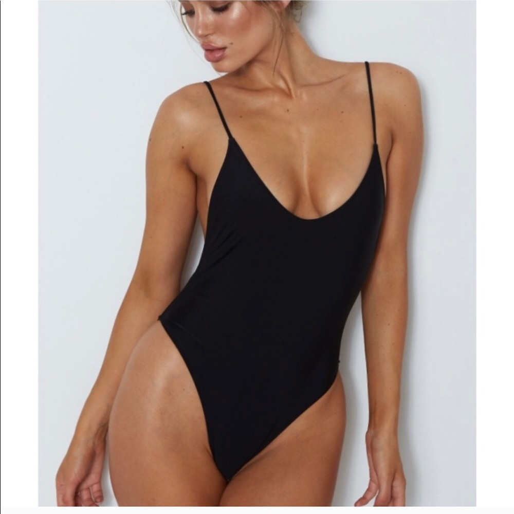 Foxswim High thigh plunging one piece